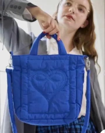 idem padded heart bag 하트 모티브 퀼팅 백