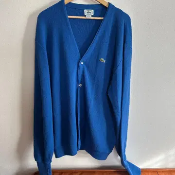 라코스테 파랑 가디건