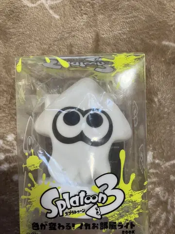 스플래툰 3 색이 변하는! 오징어 방 조명