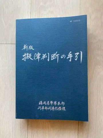 신판 의율 판단의 길잡이