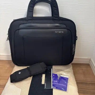 새상품급 삼소나이트 비즈니스 백 블랙