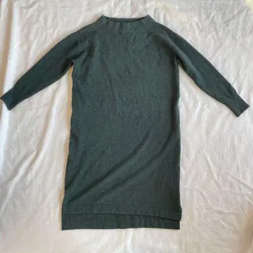 journal standard 다크 그린 울 혼방 니트 원피스