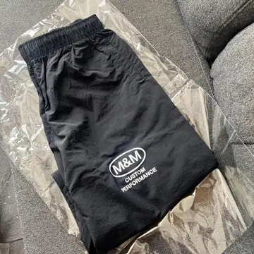M&M CUSTOM PERFORMANCE 나일론 트랙 팬츠 새상품