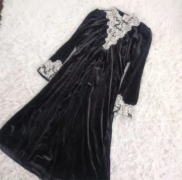 엑시즈팜 axes femme 벨로아 레이스 원피스 블랙