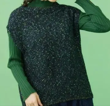 호코모모라 컬러 네프 니트 베스트