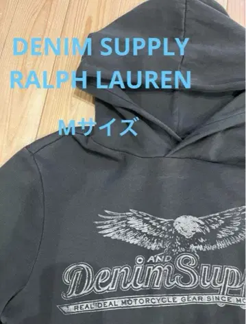 데님 앤 서플라이 랄프 로렌 후드티 M 사이즈 이글 바이커