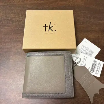 tk. 그레이 접이식 지갑