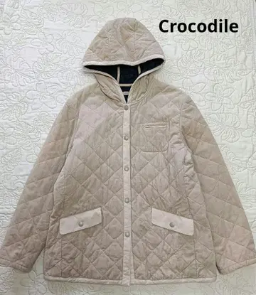 [ 크로커다일 ] 코듀로이 퀼팅 자켓 L