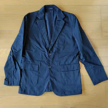 CIAOPANIC TYPY 네이비 스트라이프 테일러드 자켓 M