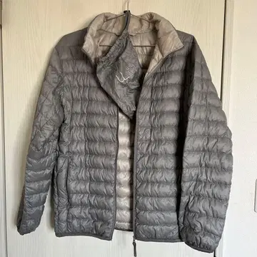 UNIQLO 울트라 라이트 다운 그레이 남성용 S