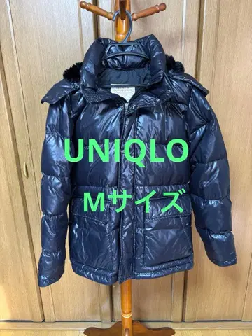 UNIQLO 유니클로 남성용 프리미엄 다운 자켓 블랙