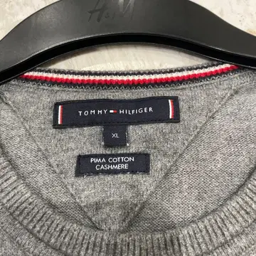 TOMMY HILFIGER 그레이 스웨터 XL