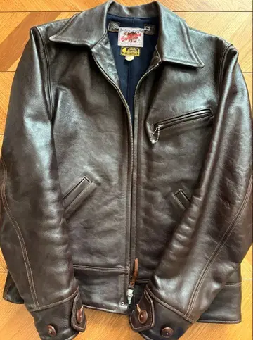 레인보우 컨트리 JOB 별주 스포츠 자켓 씰 브라운