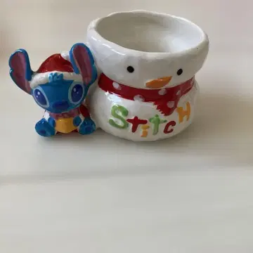 스티치 소품함 크리스마스 디즈니