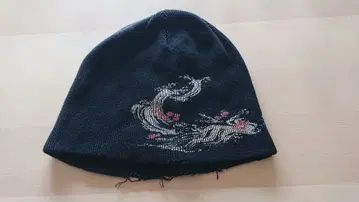 TAKEO KIKUCHI 블랙 니트 모자