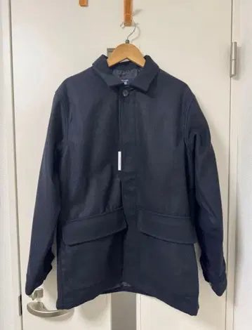 컴시즘 아우터 코트 네이비