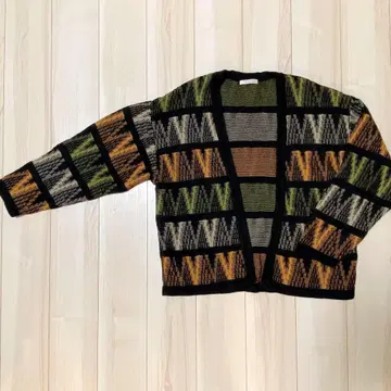 JOURNAL STANDARD 기하학 패턴 가디건