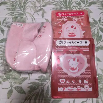 산리오 복권 헬로키티 룸슈즈 세트