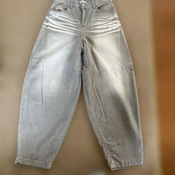 SLOGAN 그레이 와이드 팬츠 M