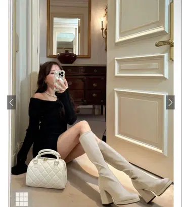 GRL 롱 부츠 덤 포함