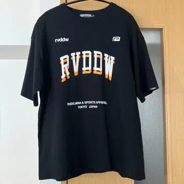 리버설 rvddw RVDDW 로고 T셔츠 블랙 M
