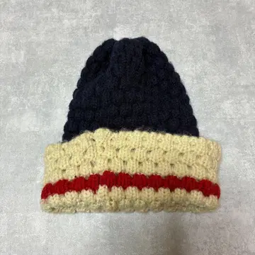 Peter Storm 니트 캡 니트 모자 네이비 영국제