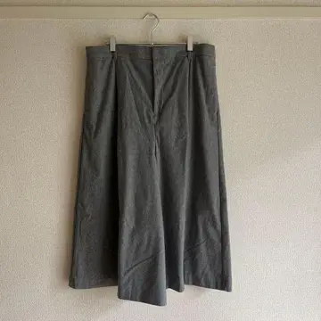 무인양품 XXL 그레이 가우초 팬츠