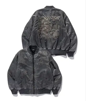 XLARGE SNOW WASH MA-1