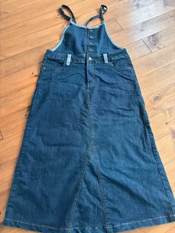 데님 살로펫 LL 사이즈 다크 블루