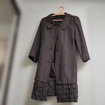 트렌치코트 개더 탈부착 가능