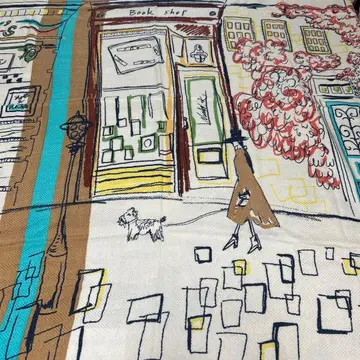 투모로우랜드 대형 스카프