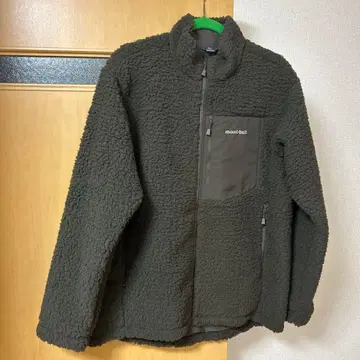 montbell 플리스 자켓 XL 다크 브라운