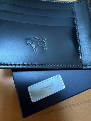 트레디셔널 바이슨 접이식 지갑 스플렌더 블랙