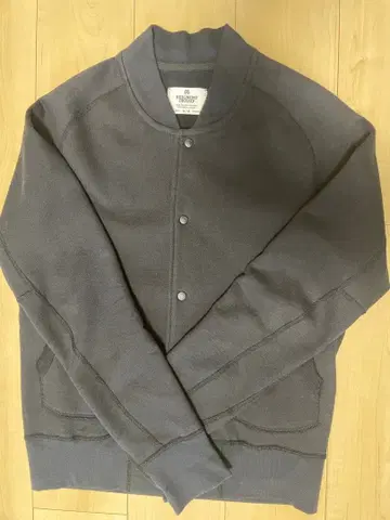 REIGNING CHAMP 레이닝챔프 블랙 맨투맨 자켓