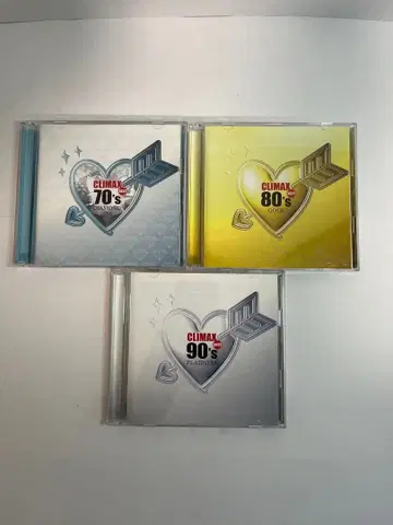 클라이맥스 70년대 80년대 90년대 CD 3장 세트