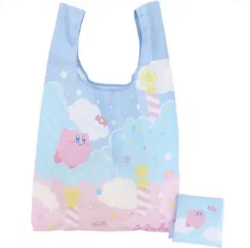 새상품 미사용 택 포함 별의 커비 에코백 스위트 스카이