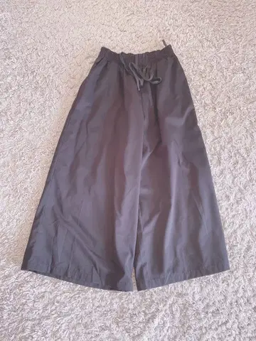 unrelaxing 릴랙싱 와이드 팬츠 블랙 F