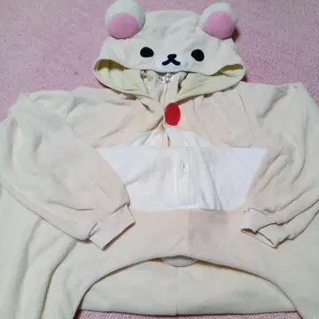 코리락쿠마 인형옷 플리스 룸웨어