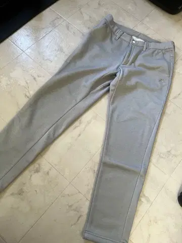 NEW BALANCE 그레이 골프 팬츠 겨울용 속기모