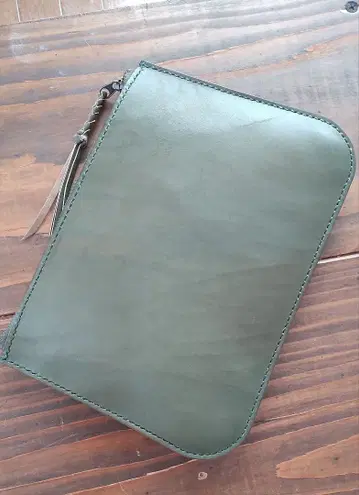 파우치 컴팩트 소품함 도치기 오일 가죽 가죽 공예 248