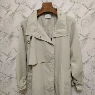 *DISCOAT 디스코트 스프링 코트 프리 사이즈 카키색