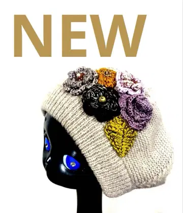 니트 모자 베레모 (장미색 모자 ca4la) 좋아하시는 분께 추천