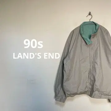 90s LAND'SEND 스윙탑 리버서블 드리즐러 자켓