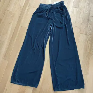 TOPSHOP 다크 블루 와이드 팬츠 US 6