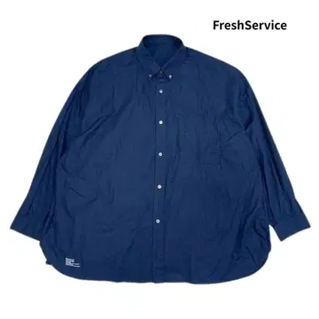FreshService UTILITY B.D SHIRT 긴팔 셔츠 네이비