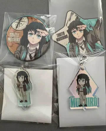 귀멸의 칼날 텐보 파크 토키토 무이치로 태양의 도시전설 캔뱃지 특전