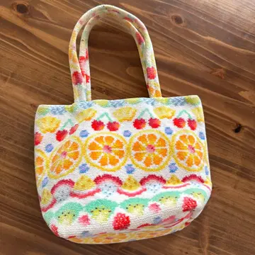 LOVERARY 후르츠 패턴 백 페이러