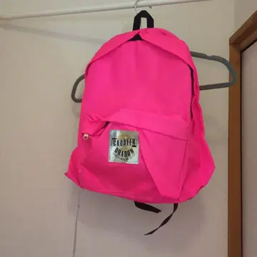 CROSTER dragon 형광 핑크 백팩