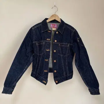 evisu donna 데님 자켓 34 사이즈
