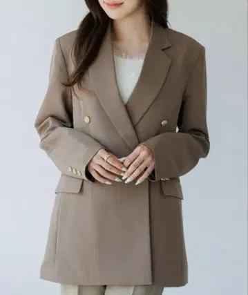 택 포함 SENEE double tailored jacket M